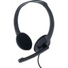 Verbatim Headset, w/Microphone, Stereo, Adj Headband, Black VER70721
